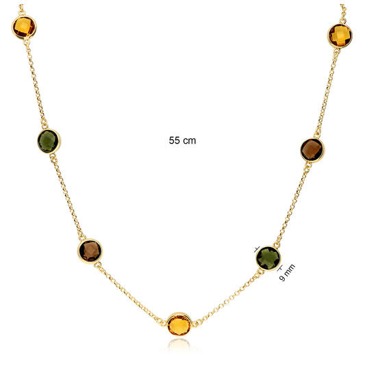  Kette - Jasseron - Vergoldet Colors from Nature - 