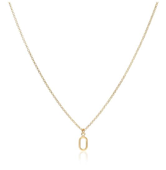  Necklaces with pendant - Goldplated - 45cm