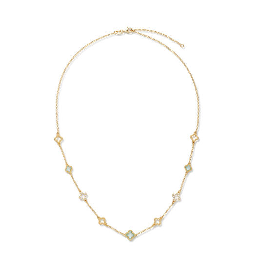  Colliers maillons - Ancre - Argent doré - 55cm Colors from Nature - 