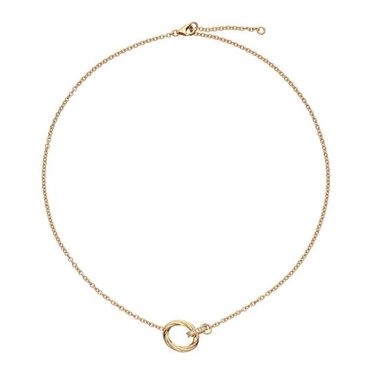 Kette - Anker - Vergoldet - 45cm Chunky Chic - 