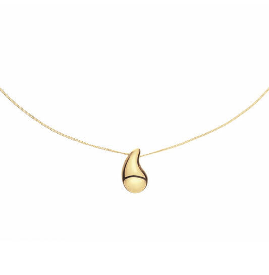  Necklaces with pendant - Drop - Gourmet - Goldplated - 60cm