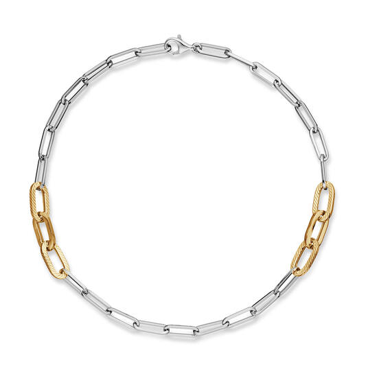  Kette - Silber - 45cm Chunky Chic - 