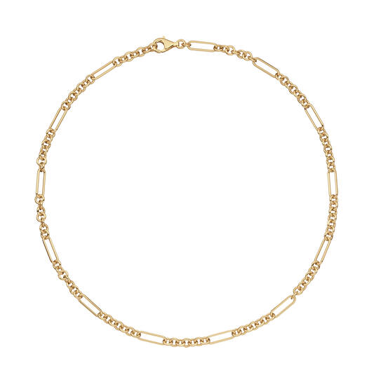  Schakelcollier - Jasseron - Zilver - 45cm
