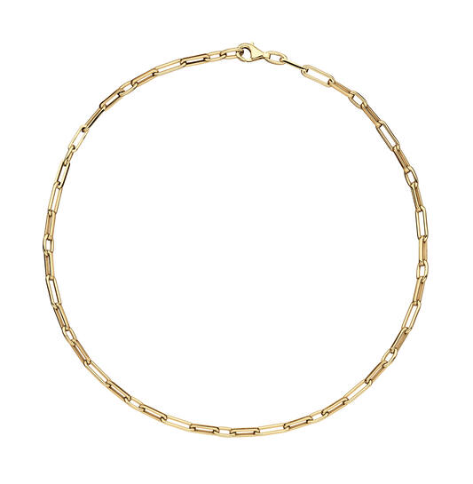  Colliers maillons - Ancre - Argent - 45cm