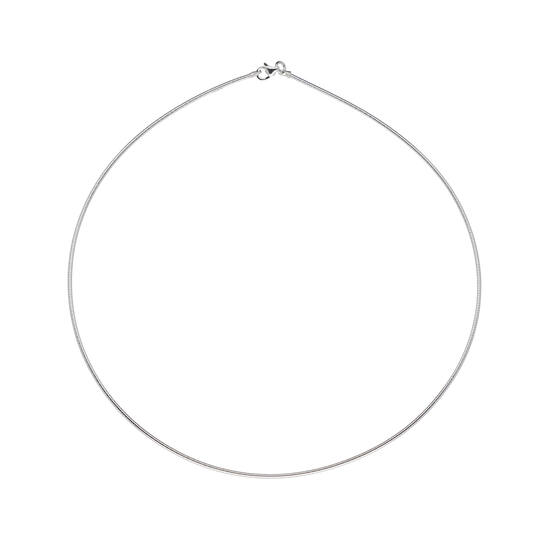  Omegacollier - Rond - Omega - Zilver - 43cm