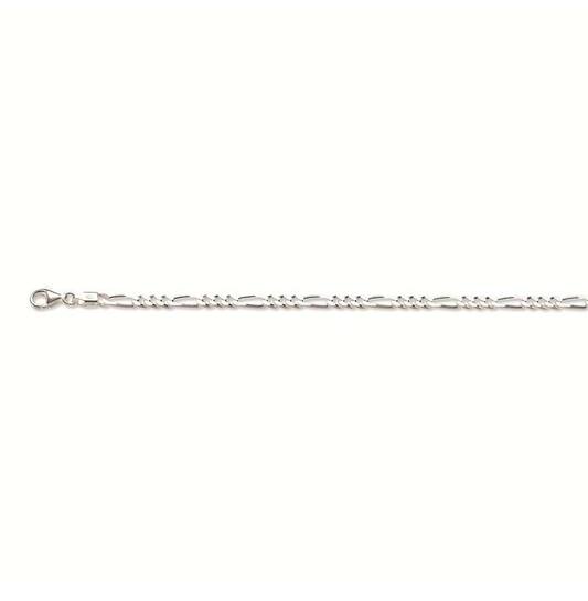  Gliederarmbänder - Figaro - 4.5mm - 21cm