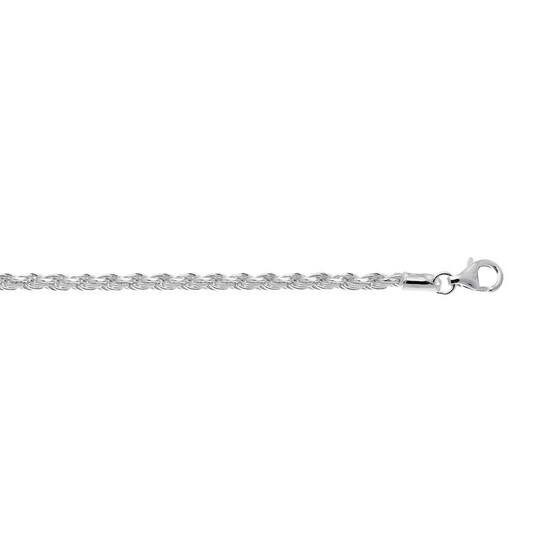  Gliederarmbänder - Band - Rund - 3mm - 19cm