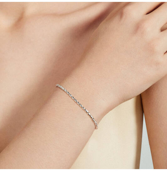  Link bracelets - Plates, Bars, Rods - 2.5mm - 19cm
