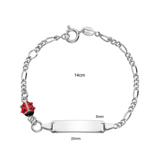  Gliederarmbänder - Figaro - Tier - 25mm - 14cm