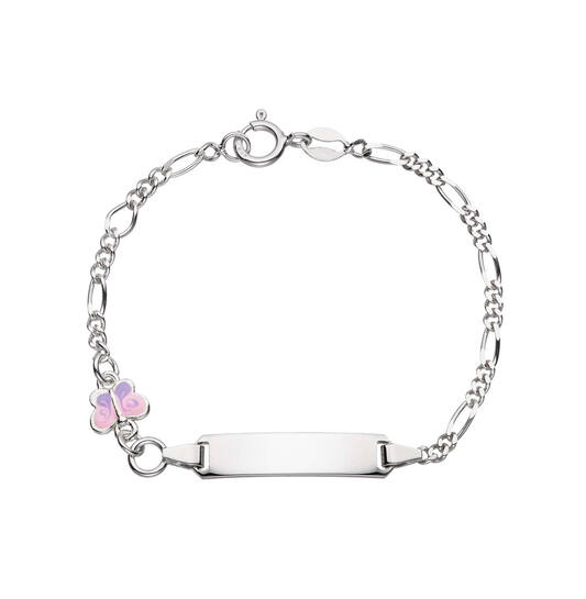  Gliederarmbänder - Figaro - Vlinder - 25mm - 14cm