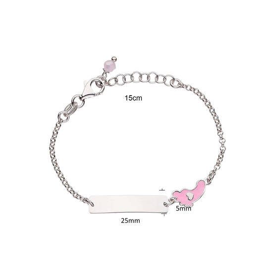  Schakelarmband - Jasseron - Dier - 25mm - 14cm