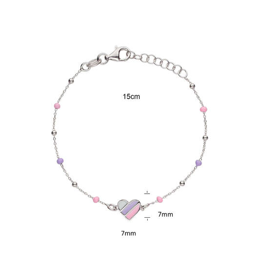  Schakelarmband - Anker - Hart - 7mm - 16cm