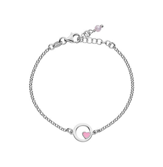  Schakelarmband - Jasseron - Hart - 10mm - 16cm