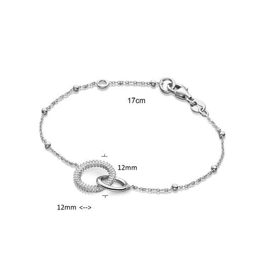  Schakelarmband - Anker - Infinity - 10mm - 17cm