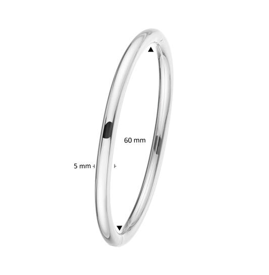  Armreifen - Scharnier - Rund - 5mm - Ø 60mm