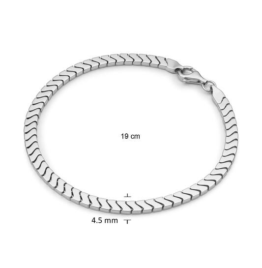 Gliederarmbänder - Fantasieglied - 4.5mm - 19cm