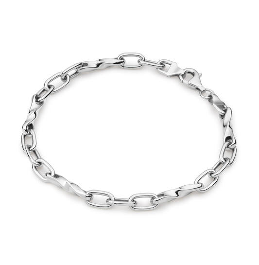  Gliederarmbänder - Anker - 5mm - 19cm