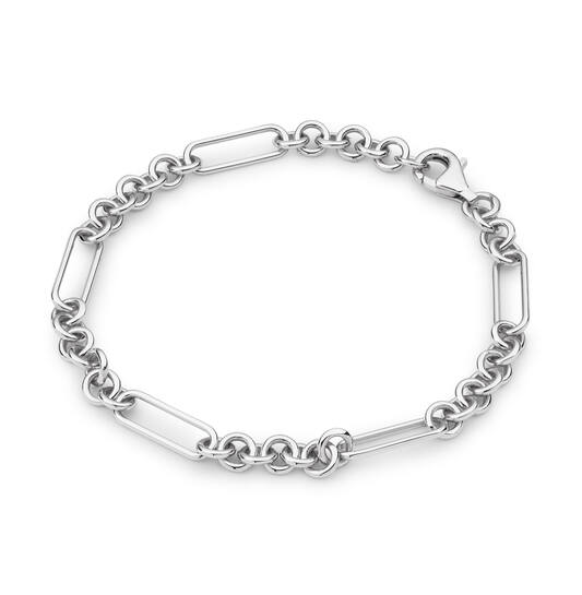  Link bracelets - Jasseron - 5mm - 19cm