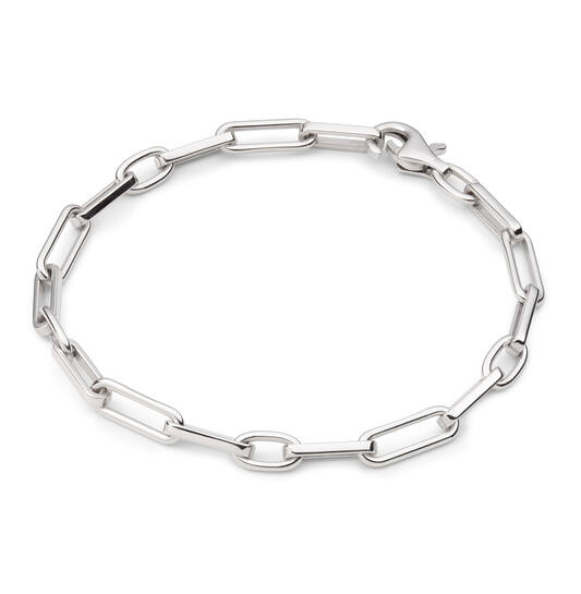  Gliederarmbänder - Büroklammer - 5mm - 19cm
