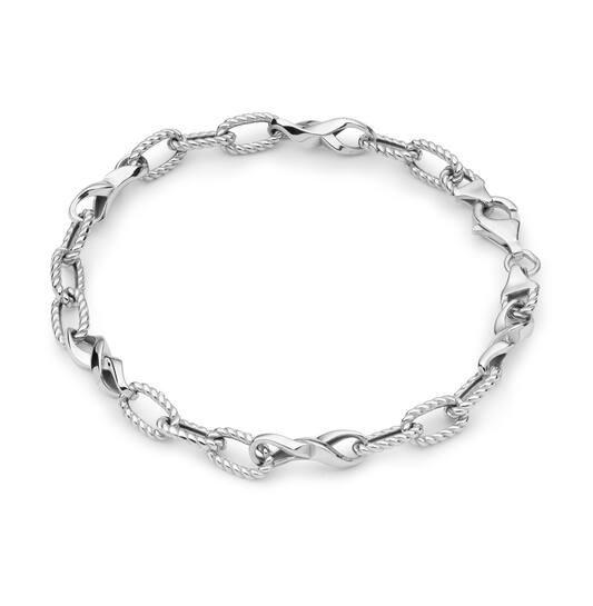  Gliederarmbänder - Anker - 5mm - 19cm