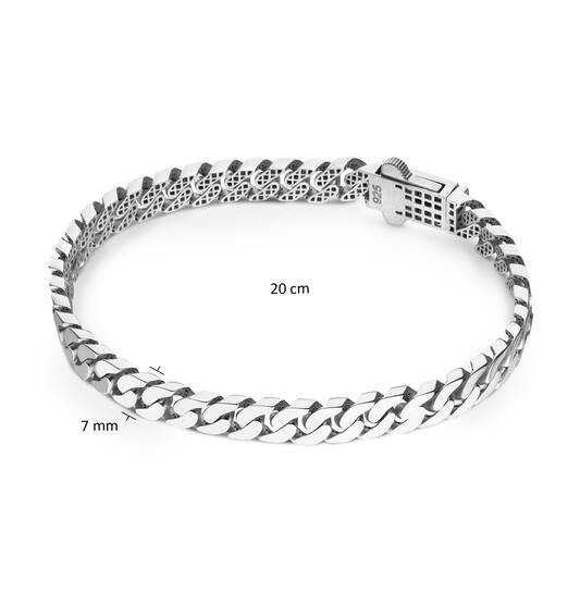  Link bracelets - 7mm - 20cm