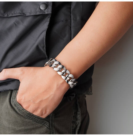  Bracelets à maillons - 16mm - 22cm