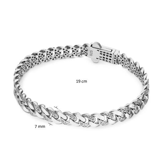  Bracelets à maillons - 7mm - 19cm