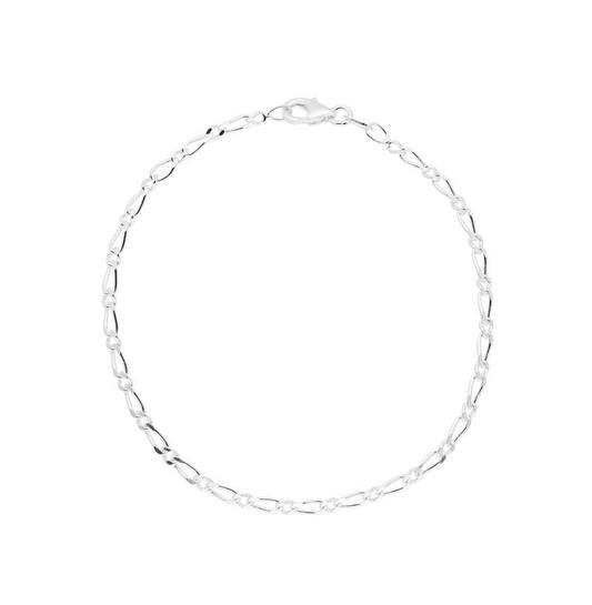  Gliederarmbänder - Figaro - 2.3mm - 19cm