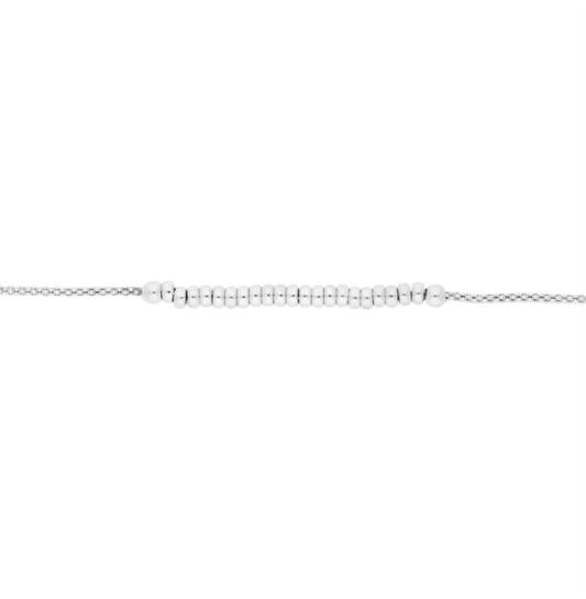  Bedelarmband - Popcorn - Ringetjes - 3mm - 19cm