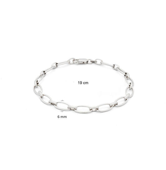  Bracelets à maillons - Fermé définitivement - 5.7mm - 19cm