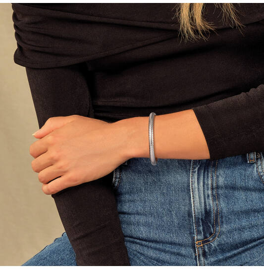  Link bracelets - Omega - Flexibel - 12mm - 19cm