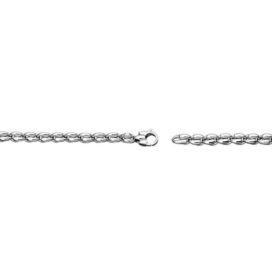  Link bracelets - Cardano - 5mm - 19cm
