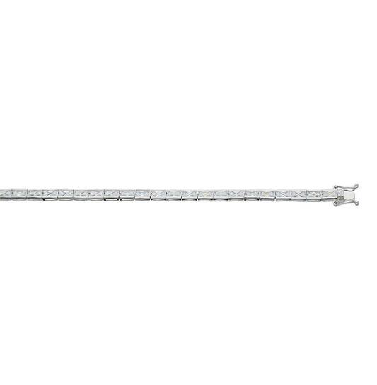  Tennisarmband - Vierkant - 4mm - 19cm