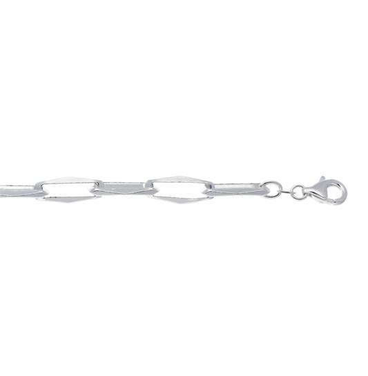  Link bracelets - Closed Forever - 7mm - 20cm