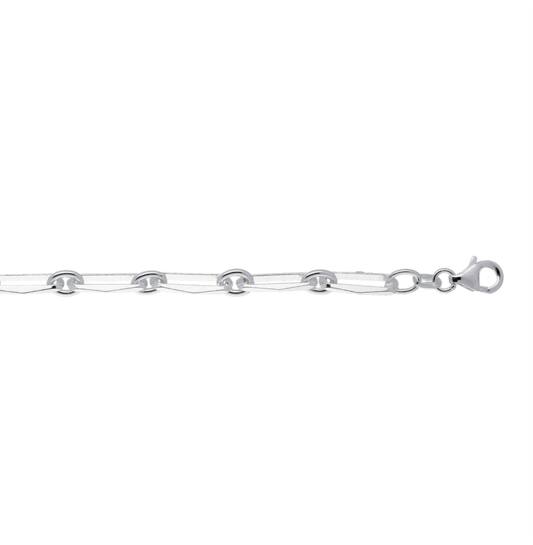  Link bracelets - Closed Forever - 5mm - 19cm