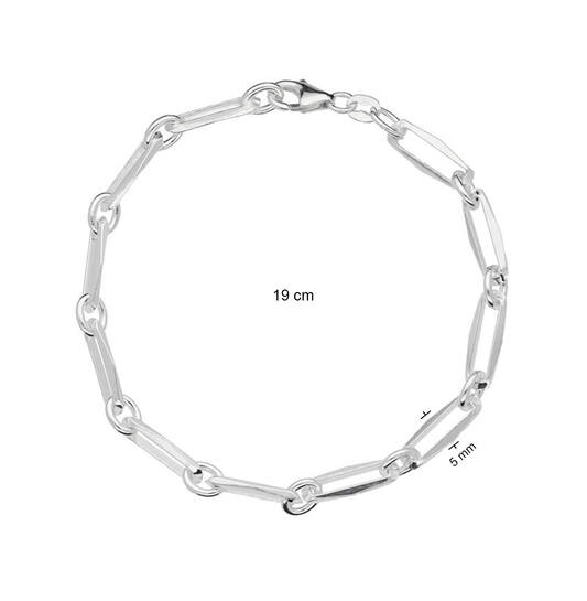  Link bracelets - Closed Forever - 5mm - 19cm