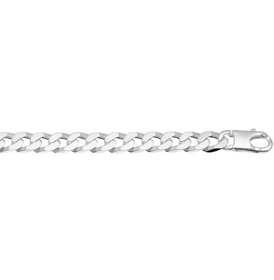  Bracelets à maillons - Gourmette - 8mm - 21cm