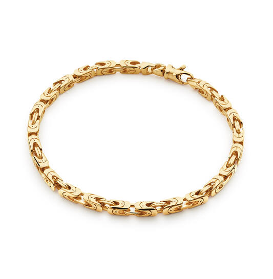  Link bracelets - Kings link - 3mm - 20cm