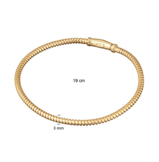  Gliederarmbänder - Omega - Rund - 19cm