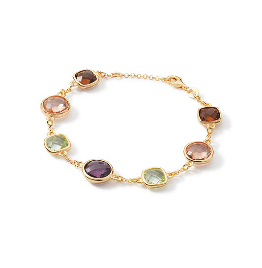  Armbanden met steen - Colors from Nature - Jasseron - 11.5mm - 19cm