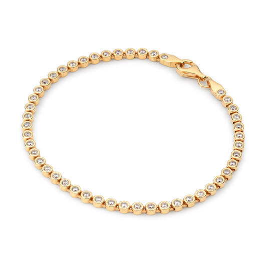  Gliederarmbänder - Fantasieglied - 3mm - 19cm