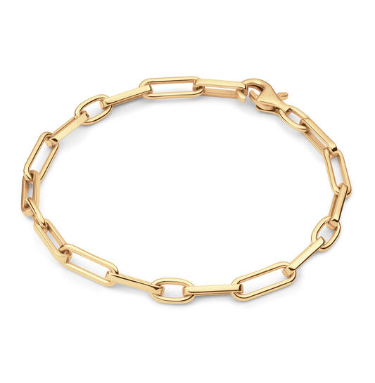  Link bracelets - Anchor - 5mm - 19cm