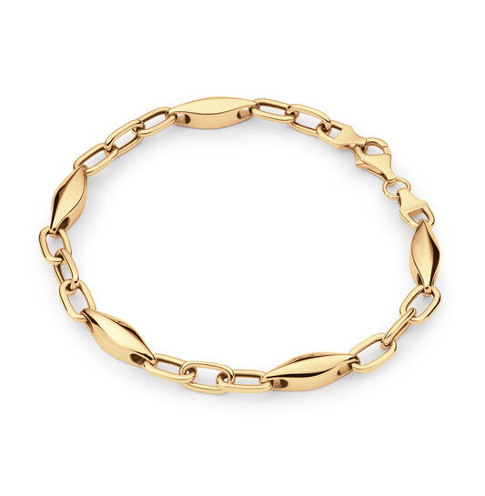  Gliederarmbänder - Fantasieglied - 5mm - 19cm