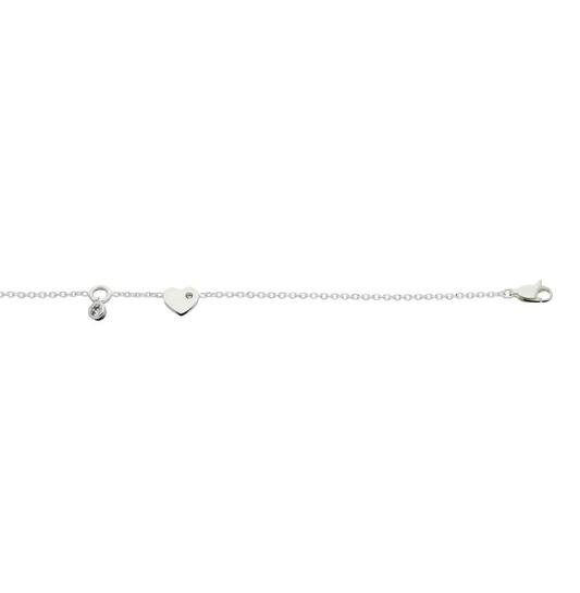  Symbolarmbänder - Anker - Moeder Kind Hartje - 8mm - 20cm