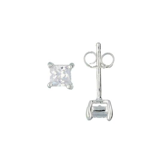  Ohrstecker Zirkonia - - Ø 4mm