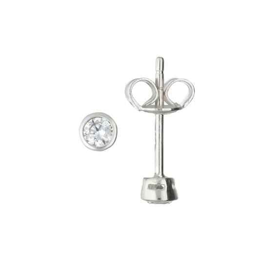  Ohrstecker Zirkonia - - Ø 3mm