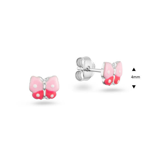  Ear studs - Vlinder Enamel - 