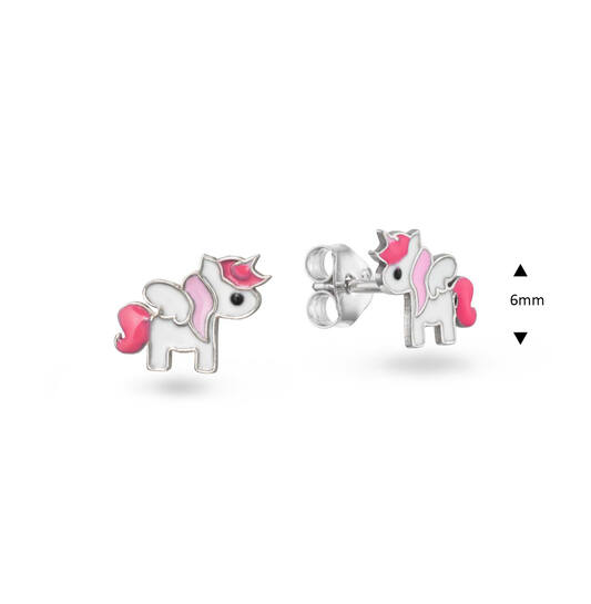  Ohrstecker - Tier Emaille - 