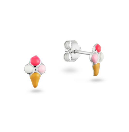  Ohrstecker - Fantasie Emaille - 
