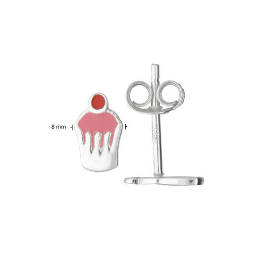  Boucles d'oreilles à puces Émail - 